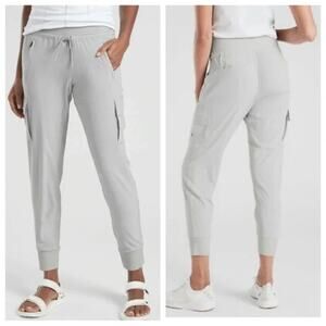 Athleta Sutton Jogger Pants Grey